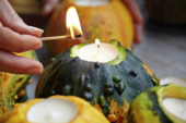 Gourds candlesticks
