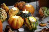Gourds candlesticks