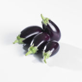 Solanum melongena, mini aubergine