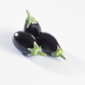 Solanum melongena, mini aubergine