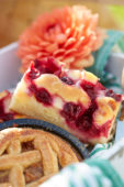 Pastry picnic, cranberry brood