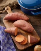 Zoete aardappel oranje, Ipomoea batatas
