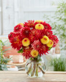 Gemengd dahlia boeket