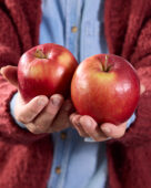 Apples, Malus domestica Jonagold