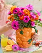Gemengd boeket Anemone en Ranunculus
Anemone Fullstar Pink
Ranunculus Elegance Orange