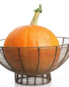 Pumpkin in basket