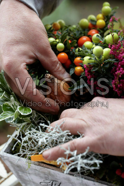 Herfst container maken