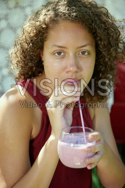 Smoothie drinken Smoothie drinken