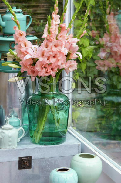 Gladiolus bouquet