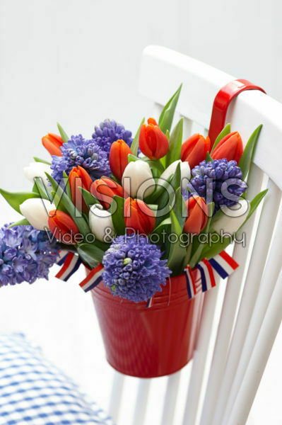 Festive spring bouquet