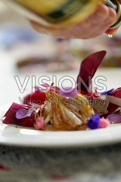 Red beetroot dish Red beetroot dish