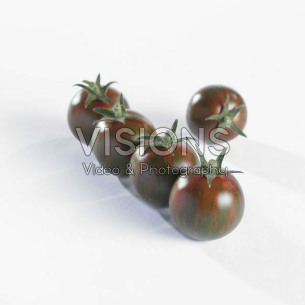 Solanum lycopersicum, tijgertomaat