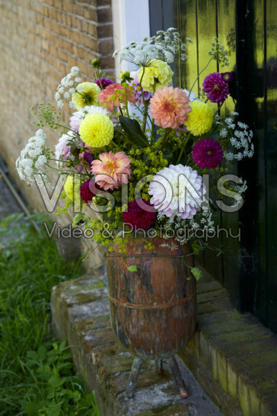 Dahlia arrangement Dahlia arrangement