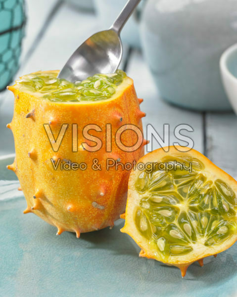 Cucumis metuliferus, Kiwano Cucumis metuliferus, Kiwano