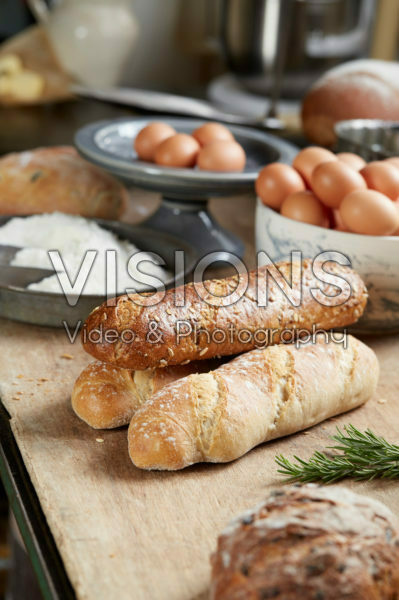 Fresh baguettes