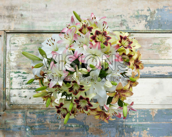Lilium pastel bouquet Lilium pastel bouquet