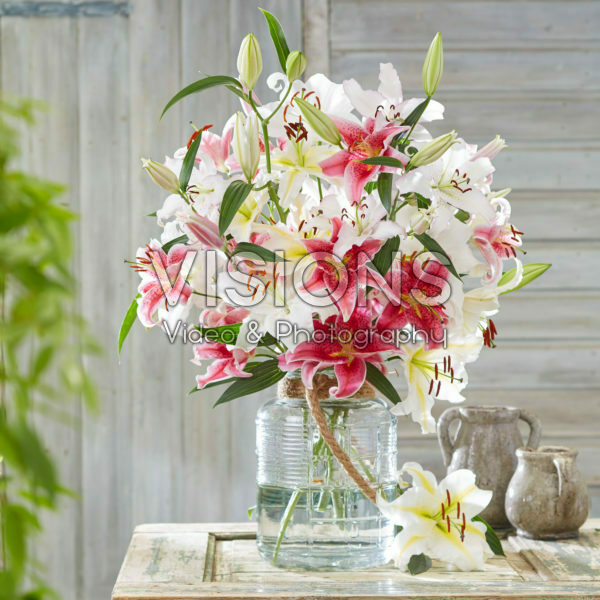 Mixed lily bouquet Mixed lily bouquet