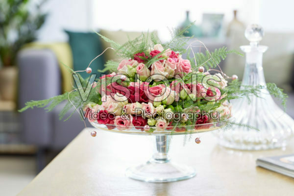 Floral arrangement pastel
