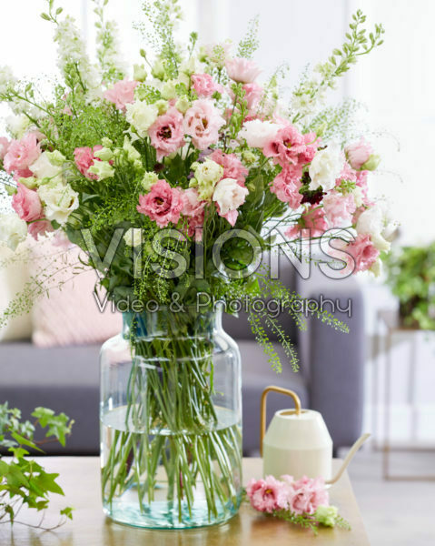 Gemengd boeket, Eustoma russellianum Cotton Candy Gemengd boeket, Eustoma russellianum Cotton Candy