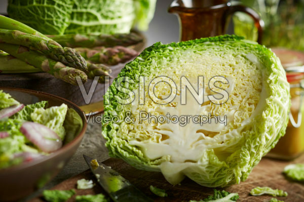Brassica oleracea convar. capitata, savooiekool Brassica oleracea convar. capitata, savooiekool