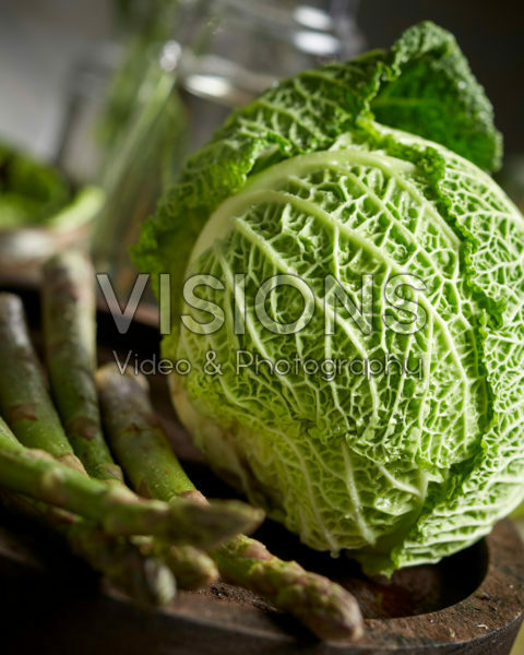 Brassica oleracea convar. capitata, savooiekool Brassica oleracea convar. capitata, savooiekool