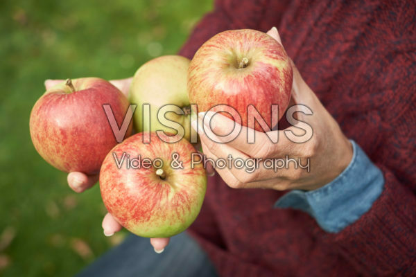Geplukte appels
