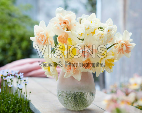Mixed daffodil bouquet Mixed daffodil bouquet