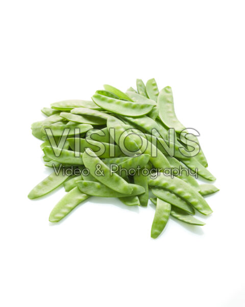 Snow peas, Pisum sativum Snow peas, Pisum sativum