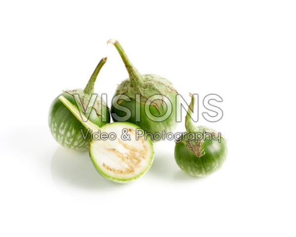 Groene aubergine, Solanum melongena