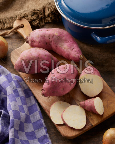 Zoete aardappel rood, Ipomoea batatas