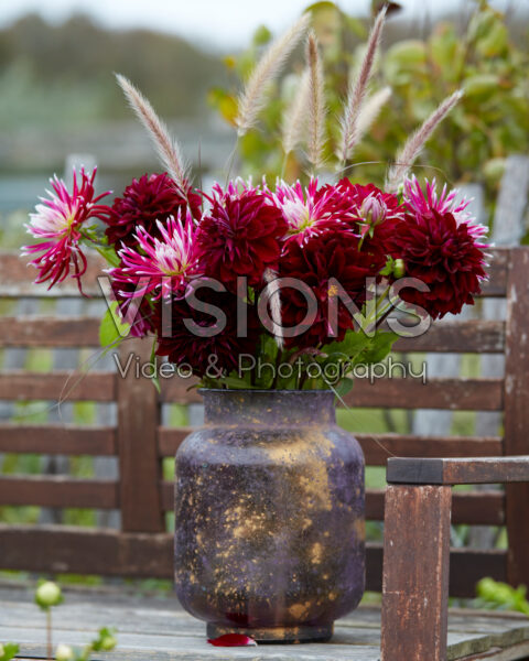 Dahlia bouquet