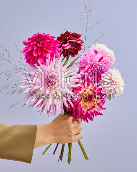 Mixed dahlia bouquet Mixed dahlia bouquet