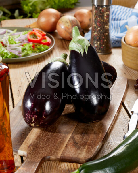 Aubergine, Solanum melongena