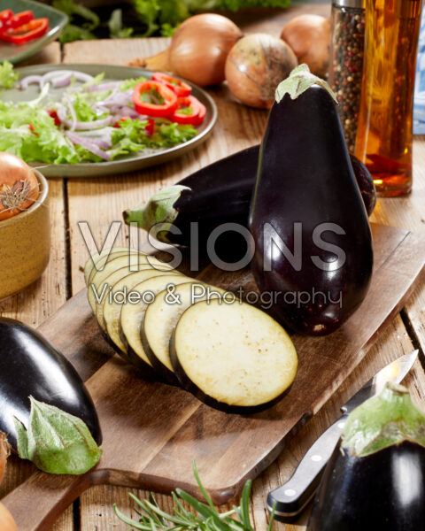 Aubergine, Solanum melongena