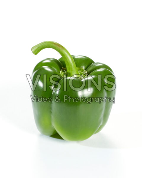 Green bell pepper, Capsicum annuum