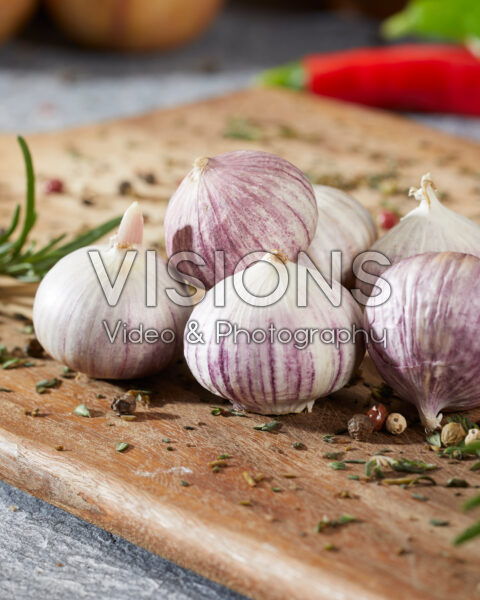 Solo garlic, Allium sativum Solo garlic, Allium sativum