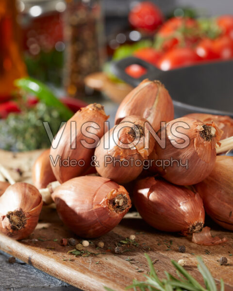 Shallots, Allium ascalonicum