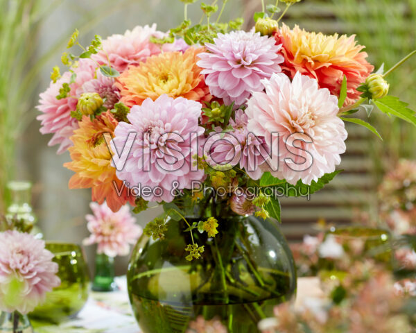 Mixed dahlia bouquet Mixed dahlia bouquet