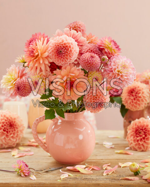 Gemengd Dahlia boeket Gemengd Dahlia boeket