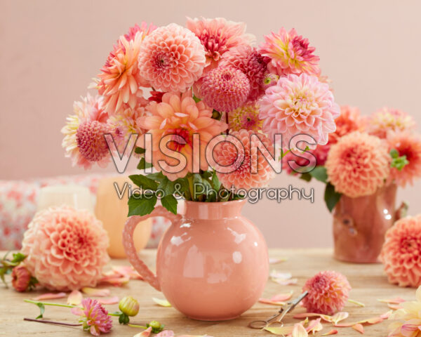 Gemengd Dahlia boeket Gemengd Dahlia boeket