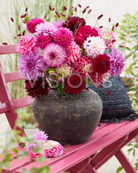 Gemengd Dahlia boeket Gemengd Dahlia boeket