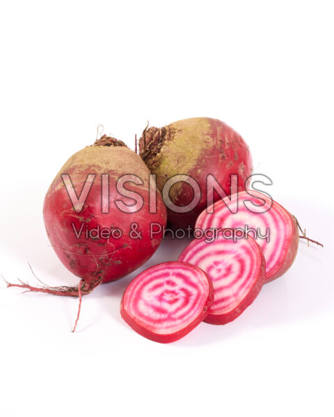 Red beet, Beta vulgaris Chioggia Red beet, Beta vulgaris Chioggia