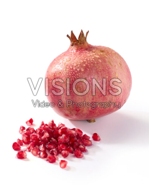 Pomegranates, Punica granatum Pomegranates, Punica granatum