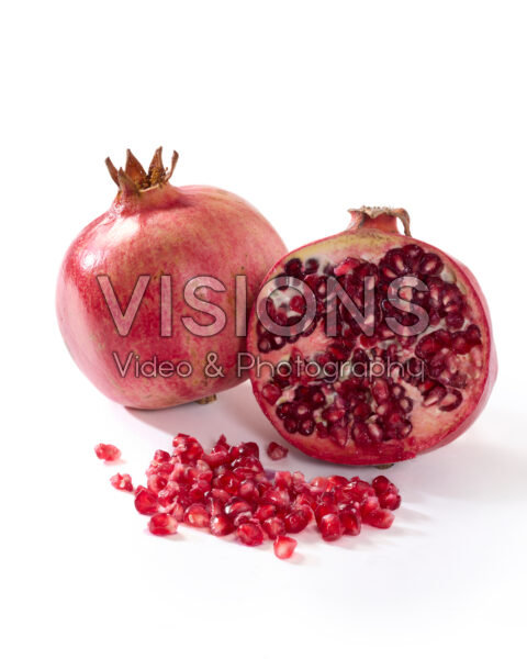 Pomegranates, Punica granatum