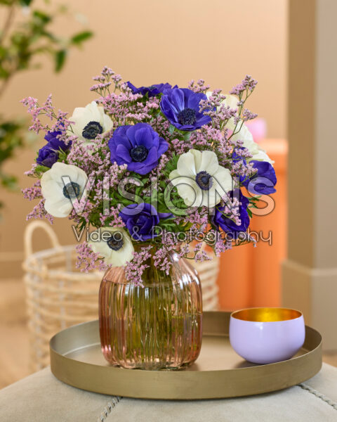 Anemone coronaria bouquet Anemone coronaria bouquet