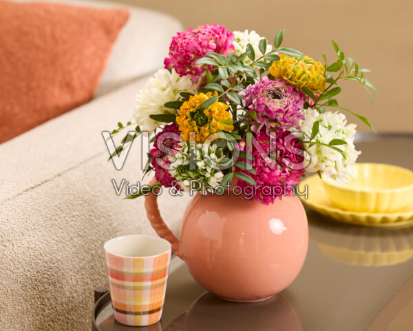 Gemengd Ranunculus Pon Pon boeket Gemengd Ranunculus Pon Pon boeket