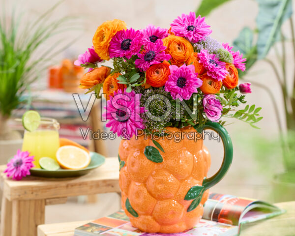 Mixed bouquet Anemone and Ranunculus