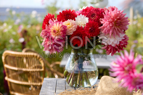Mixed dahlia bouquet Mixed dahlia bouquet