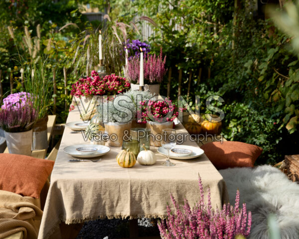 Festive fall table