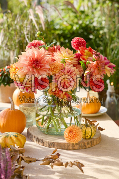 Mixed dahlia bouquet Mixed dahlia bouquet